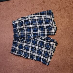 Croft & Barrow Men's Medium PJ Plaid Shorts